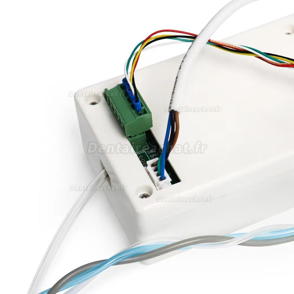 Moteur électrique sans balais intégré avec fibre optique LED pour fauteuil dentaire